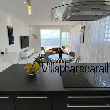 Villa Phare Caraibes Guadeloupe - Rooftop Jacuzzi & Ocean View لو مول المظهر الخارجي الصورة
