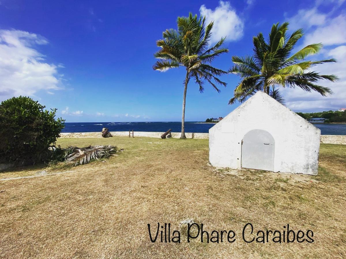 Villa Phare Caraibes Guadeloupe - Rooftop Jacuzzi & Ocean View لو مول المظهر الخارجي الصورة